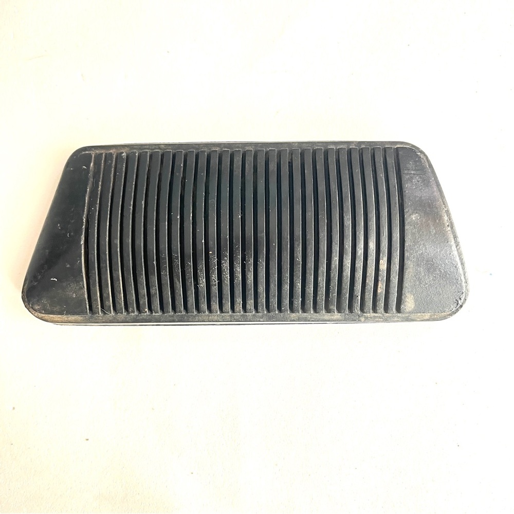 JEEP brake peddle cover pad. Black Rubber Grooved. Like New